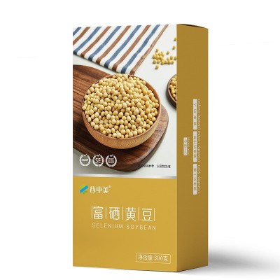谷中美 富硒黄豆300g 五谷杂粮产地货源东北黄豆现磨豆浆原料黄豆图5
