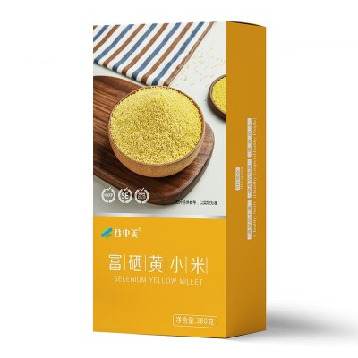 谷中美 富硒黄小米380g 真空包装五谷杂粮 粗粮小米粥产地货源图2