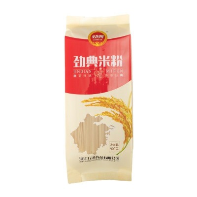 万泽食品直销劲典米粉900g装米粉方便速食口感爽滑有劲道批发图4