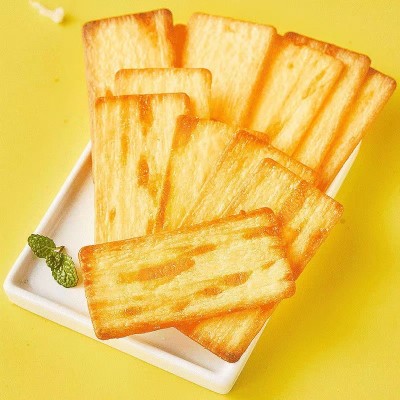 岩烧芝士脆薄饼干黑巧咖啡味办公室休闲网红下午茶零食厂家批发图3