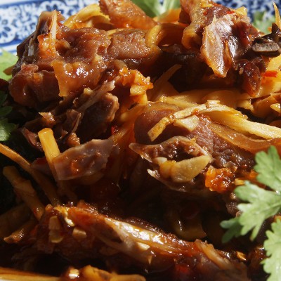 江西南安特产达财板鸭 500克经典彩袋板鸭图5