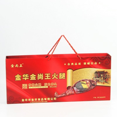 金华火腿4斤整腿切片礼盒装2kg 腌腊肉 年货送礼厂家批发 一件拍图5