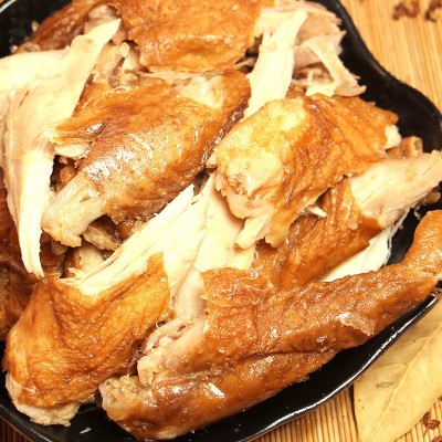 【厂家批发】德州五香扒鸡零食山东特产烧鸡熟食整鸡450克-750克图2