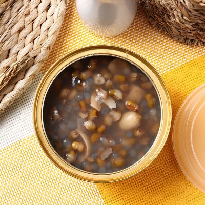 现货批发即食西米露糖水罐装免煮即食甜品绿豆百合消暑广式糖水图3