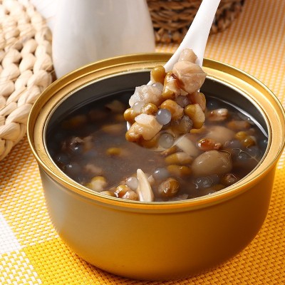 现货批发即食西米露糖水罐装免煮即食甜品绿豆百合消暑广式糖水图2