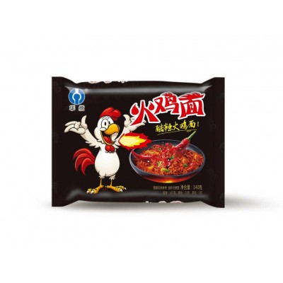 华统火鸡面超辣面国产火鸡面140g大面块速食泡面拉面拌面包邮图5