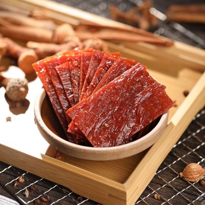 靖江猪肉脯20斤装网红零食原味猪肉干特产小吃猪肉铺休闲食品整箱图3
