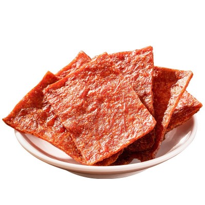 【代发】味巴哥酥脆猪肉脯靖江特产网红解馋香脆肉铺休闲零食小吃图5
