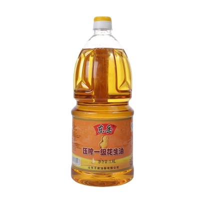物理压榨食用油浓香食用油小桶 1.8升食用花生油 炒菜烘焙花生油图5