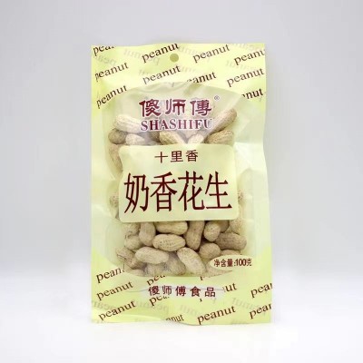 傻师傅100g 龙岩蒜香口味袋装带壳花生图2