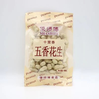 傻师傅100g 龙岩蒜香口味袋装带壳花生图3