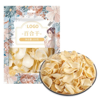 【集采】无硫百合干200g新鲜大片百合粮油特产干货食用银耳莲子图5
