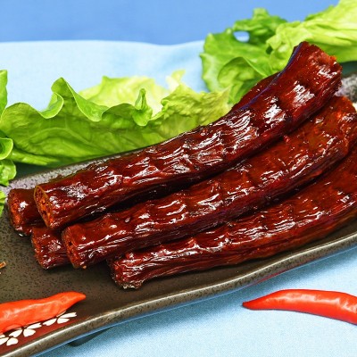 豪荣永泰卤味鸭脖 零食甜辣美味小吃 香味卤汁鸭肉类休闲食品图2