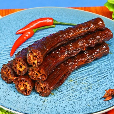 豪荣永泰卤味鸭脖 零食甜辣美味小吃 香味卤汁鸭肉类休闲食品图5