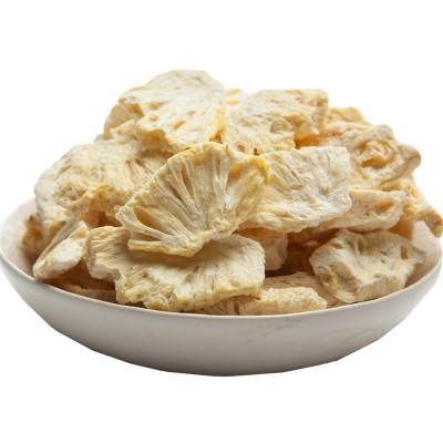 冻干菠萝干冻干菠萝片厂家散装现货净重批发菠萝脆片冻干水果批发图5