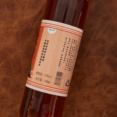 12度发酵无花果酒500ml无添加剂白领水果酒甜果酒批发图2