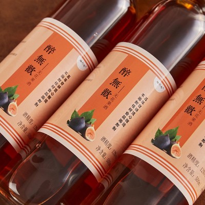 12度发酵无花果酒500ml无添加剂白领水果酒甜果酒批发图3