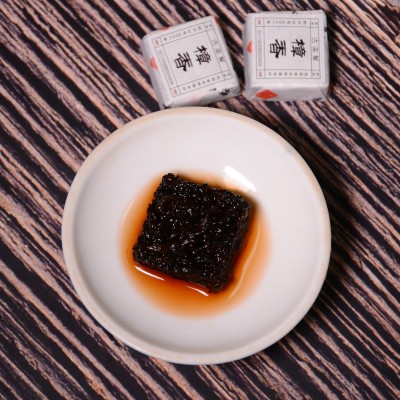 现货批发樟香普洱茶 熟茶小方砖云南迷你小沱茶勐海老熟茶叶500g图2