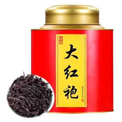 武夷岩茶大红袍肉桂乌龙茶茶叶罐装300g散装批发厂家支持一件代发图5