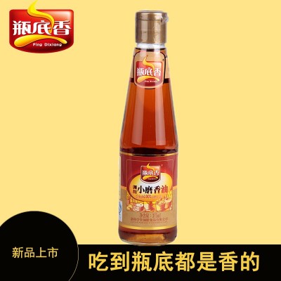 厂家批发调和芝麻油375mL麻油小磨香油火锅油碟河南特产图2