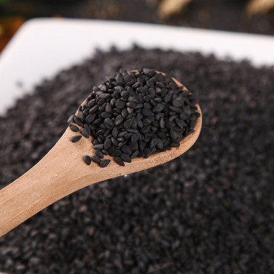 生黑芝麻新货黑芝麻500g干净饱满无染色5斤非熟黑芝麻厂家图2