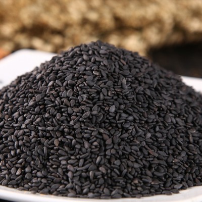 生黑芝麻新货黑芝麻500g干净饱满无染色5斤非熟黑芝麻厂家图3