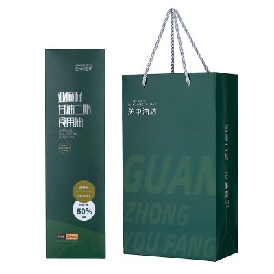 源头工厂批发轻脂减负亚麻籽甘油二酯油食用油礼盒装50%DAG含量图4