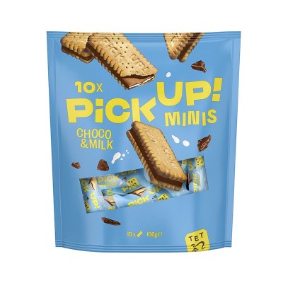 德国百乐顺pickup巧克力饼干106克独立包装休闲办公室网红进口零图5