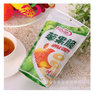 甘肃庆阳正宁县芳心之恋苹果脆38g 办公室休闲小零食图2