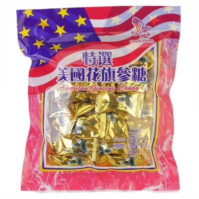 批发香港进口零食品雄鹰牌美国花旗参糖270g润喉糖果年货送礼图5