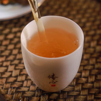 福鼎老白茶 时光陈皮白茶饼干茶小方片500g 福鼎老白茶散装批发图3