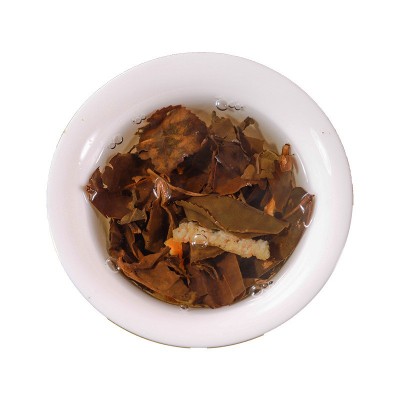 福鼎老白茶 时光陈皮白茶饼干茶小方片500g 福鼎老白茶散装批发图5