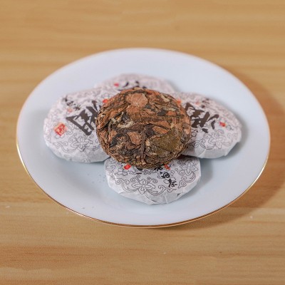 一饼一泡饼干茶小圆饼寿眉散装批发 500g福鼎老白茶源头厂家直销图4