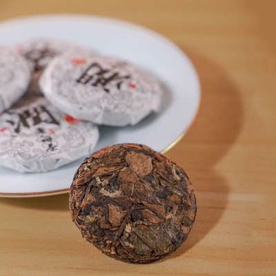 一饼一泡饼干茶小圆饼寿眉散装批发 500g福鼎老白茶源头厂家直销图3