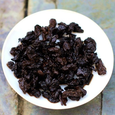 厂家批发 普洱茶熟茶散茶 碎银子 糯米香茶化石2号3号500克勐海味图3