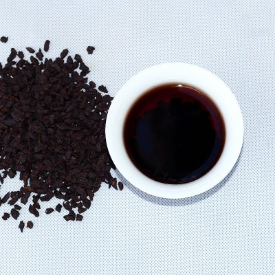 厂家批发 普洱茶熟茶散茶 碎银子 糯米香茶化石2号3号500克勐海味图5