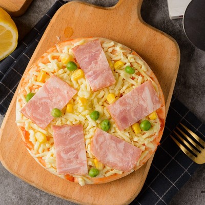 7寸圆形披萨3种口味早餐速食加热即食半成品烘焙披萨饼速冻家用图4
