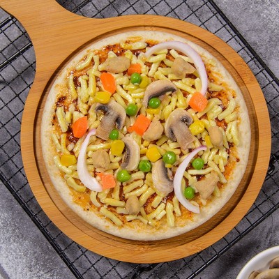 7寸圆形披萨3种口味早餐速食加热即食半成品烘焙披萨饼速冻家用图3