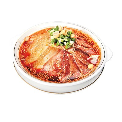 酒店餐厅麻辣夫妻肺片 家庭凉菜开袋即食夫妻肺片 凉拌夫妻肺片图2