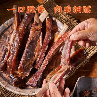 巴王爷腊排骨重庆腊肉农家自制柴火烟熏咸肉特产腊排川味腊肉排骨图2