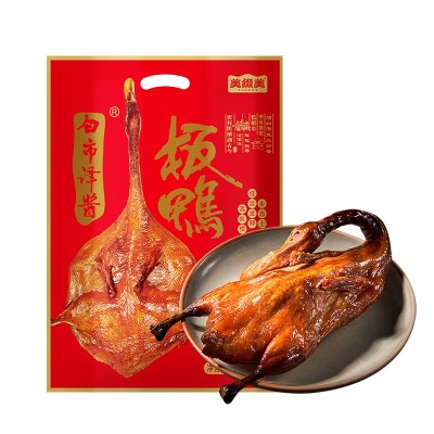 重庆特产伴手礼美缀美酱板鸭白市驿农家散养土鸭紧实干香厂家直销图4