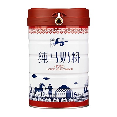 源西域瀚马纯马奶粉厂家新疆特产新疆马奶粉中老年调理肠胃奶粉图5