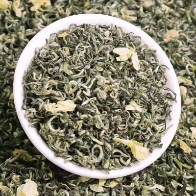 茶叶茉莉花茶飘雪2023新茶精美罐装茶浓香型特香四川厂家直销批发图2