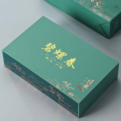 碧螺春2024新茶浓香型礼盒装散装明前正宗全芽绿茶茶叶批发送礼图2