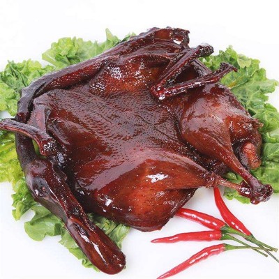 正宗酱板鸭湖南特产 席老爷香辣板鸭 酱卤手撕熟食品手撕鸭肉零食图5
