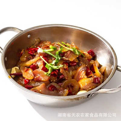 厂家批发酒店半成品带皮牛肉 干锅火锅小炒湘菜原料熟牛头肉图2