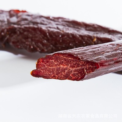 厂家直供湖南腊牛肉 500g风干腊肉商用腊黄牛肉 柴火烟熏牛肉图4