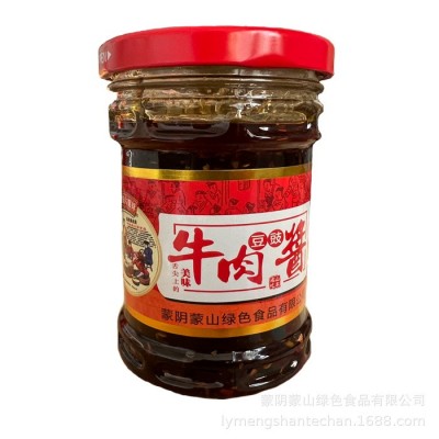 【孟良崮六姐妹】沂蒙特产拌饭拌面夹馍牛肉下饭香辣酱200g/400g图3