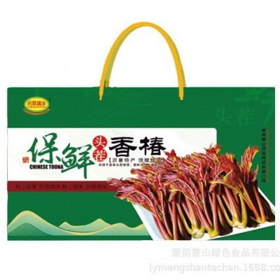 沂蒙崮乡沂蒙特产保鲜香椿礼盒嫩香椿腌制香椿沂蒙香椿芽咸菜头茬图5