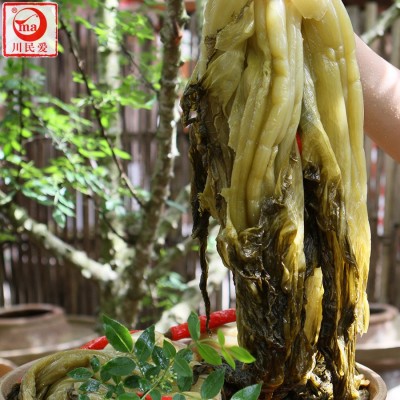 川民爱老坛酸菜农家酸菜叶脆而味美酸萝卜酸豇豆厂家批发餐饮供货图3